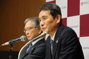 Takenaka Corporation President's Handover Press Conference